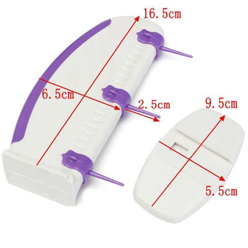 New Baking Sugar Cake Mould Solid Ruler Measure Cake Biscuit Marking Ruler West Point