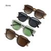 Retro Rivet Square Sunglasses Wood Grain Sun Glasses Shades UV400  Gafas De Sol