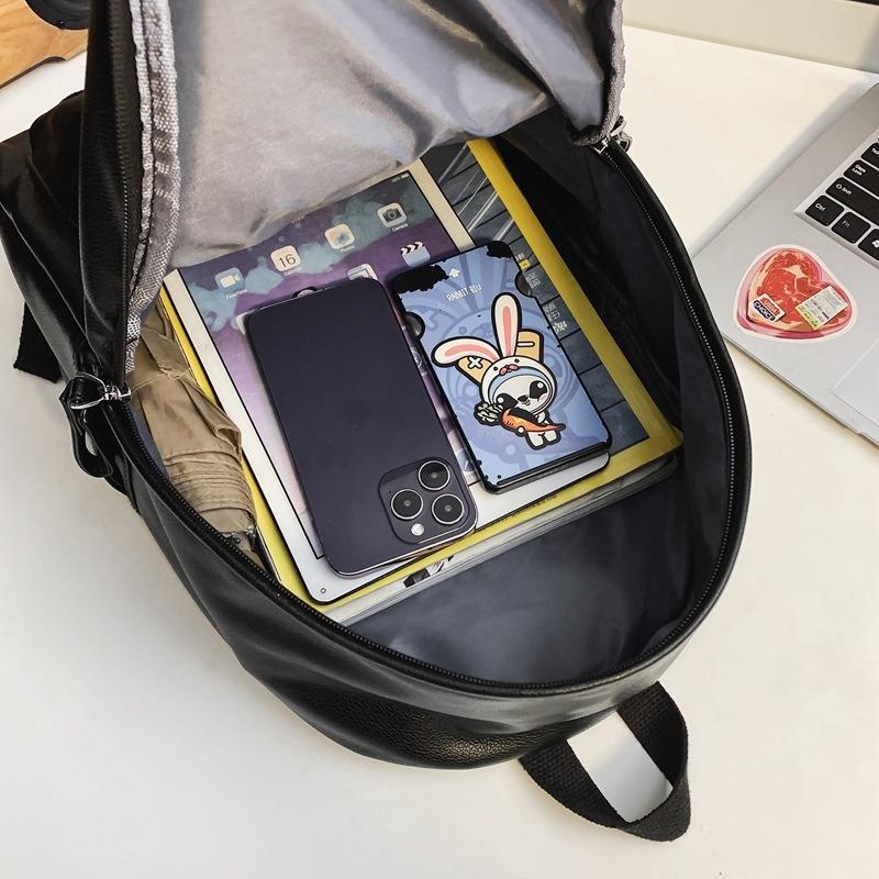 School bag female middle school student girl backpack new junior high school student simple large capacity lightweight high school student backpack