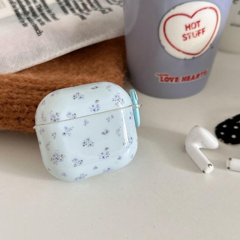 Small Fresh Full Screen Floral AirpodsPro1 Earphone Case for Apple 1/1/1 Generation Wireless Bluetooth Case