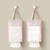 1pc Waterproof And Breathable Tissue Box, Wall-mounted Tissue Bag, Portable Tissue Storage Box For Home, Bathroom, And Bedroom.