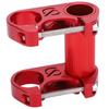Bicycle Double Stem Riser 25.4MM Folding Bike Aluminium Alloy Adjustable Handlebar Stem