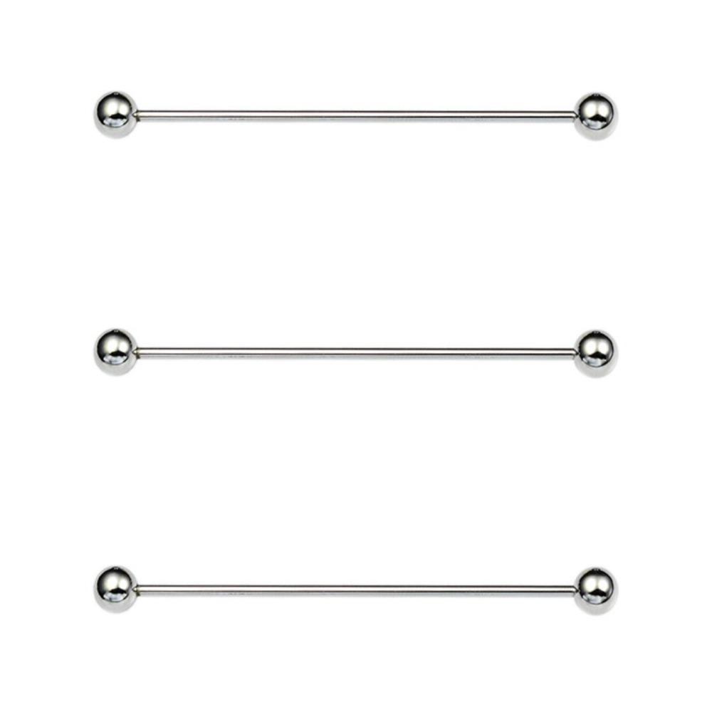 3pcs Copper Metal Tie Pin Luxury Men Necktie Buckle Creative Collar Button Men Accessories