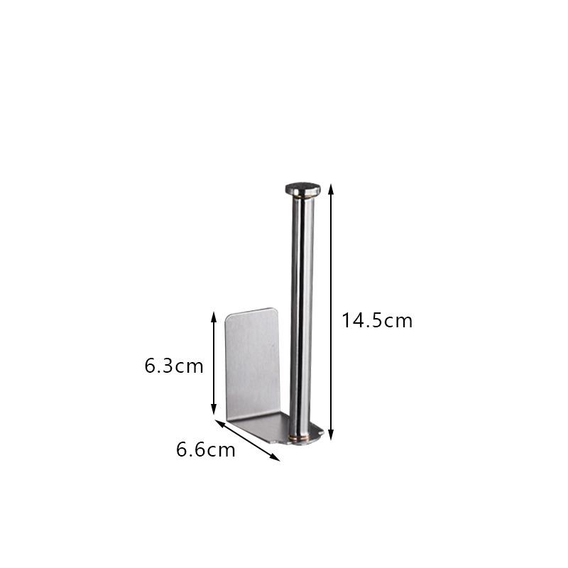 Toilet Wall Mount Toilet Paper Holder Stainless Steel Bathroom Kitchen Roll Paper Accessory Tissue Towel Accessories Holders