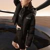 New FILA Down Jacket Women's Jet Black F11W249903F-BK
