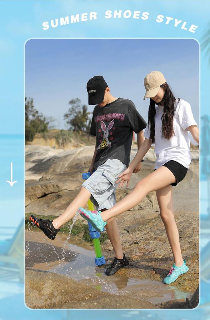 Unisex Quick-Dry Five-Finger Water Shoes for Outdoor Activities: Creek, Beach, Diving, Swimming, Fitness, Cycling