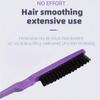 1pcs Pointed Tail Three Row Hair Comb, Fluffy Hair Styling Comb, Hair Cleaning And Hairdressing Tools