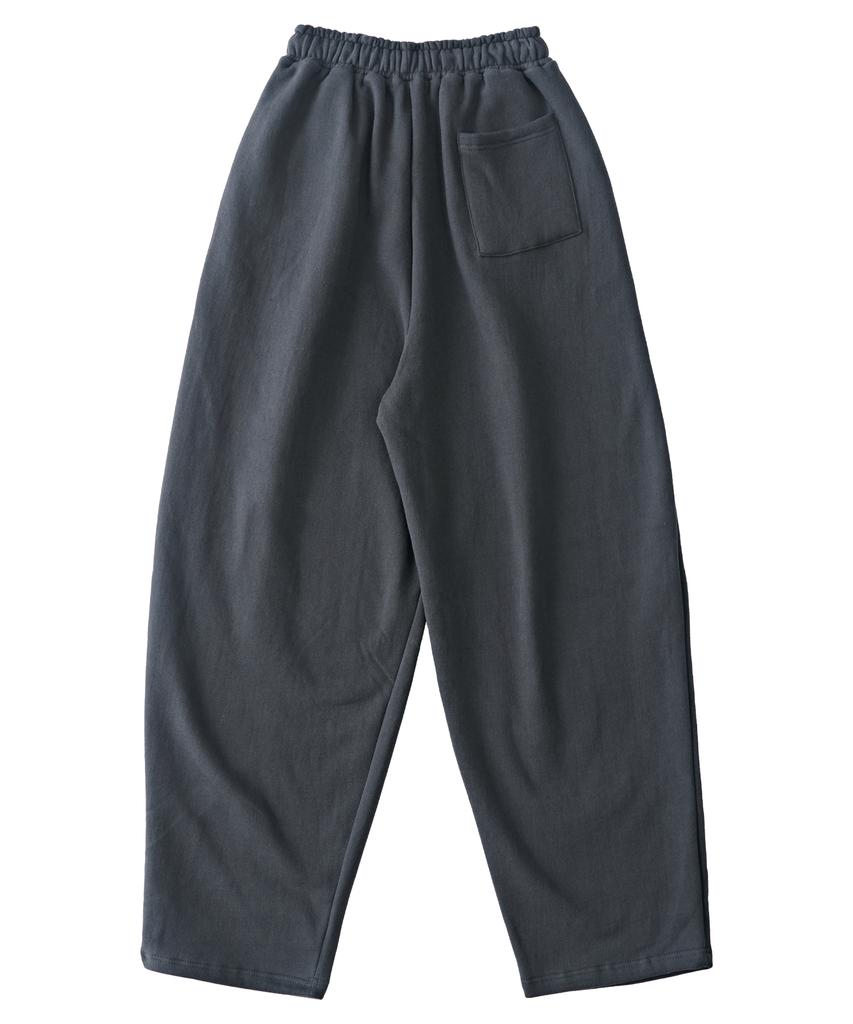 ANALOG MOOD Soft Curved Brushed Sweatpants (Charcoal)
