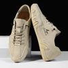 Fashion Handmade Leather Casual Men Shoes Design Lace Up Sneakers Man Loafers Breathable Soft Leather Shoes Men Driving Shoes