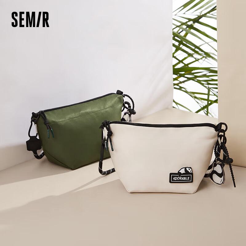 Semir Herren Panda Serie Umhängetasche