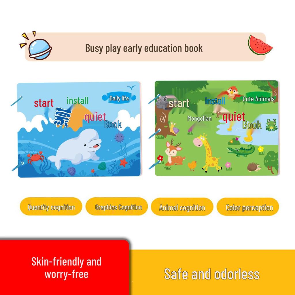 Exclusive Newcomer Offer: Tearable Baby Cloth Book - Early Education Toy with Free Shipping!