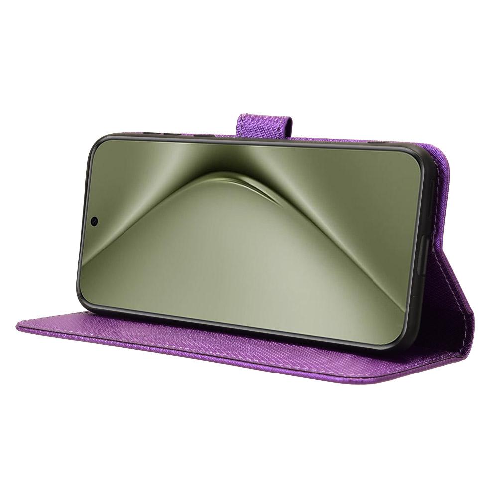 For Huawei Pura 70 Pro/70 Pro+/70 Ultra Case Diamond Texture Phone Leather Cover