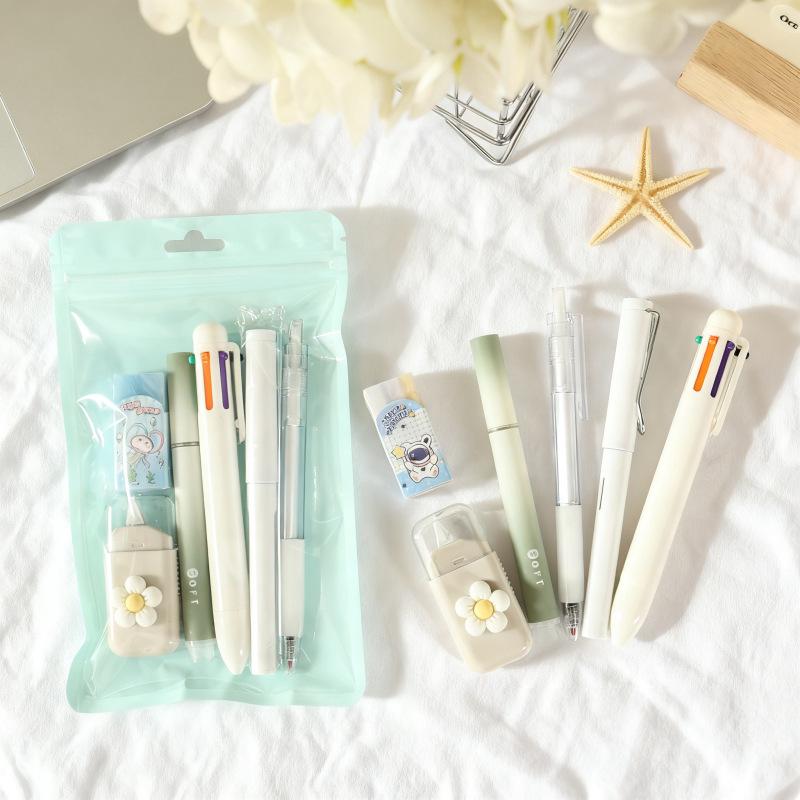 Premium 6-Piece Student Stationery Set: Essential Writing Tools, Perfect Study Reward Gift