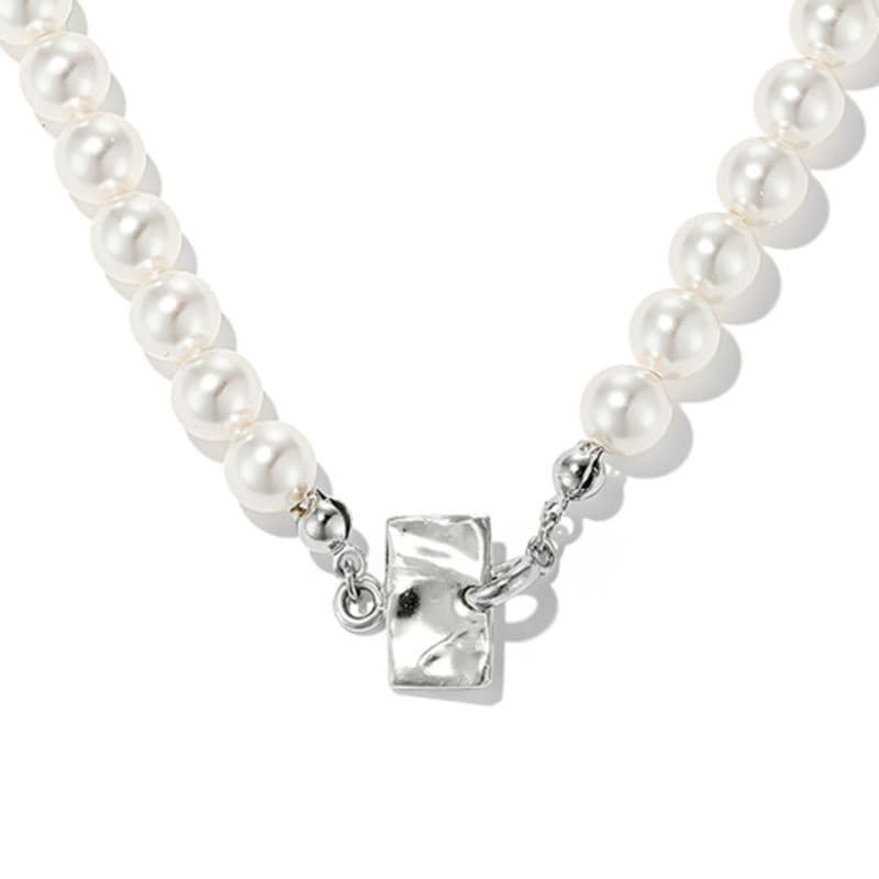 IBAE Symbol Pearl Necklace 6mm