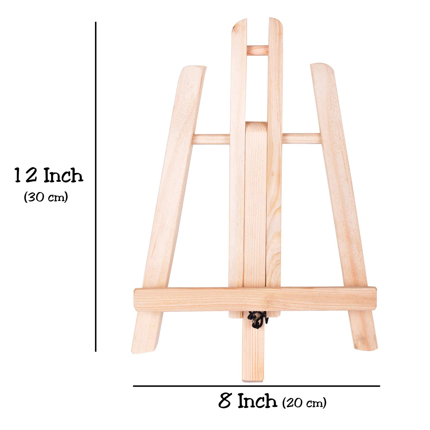 Variety Canvas Easel Stand Tabletop A-Frame Wooden Easel Size - 12 коричневый