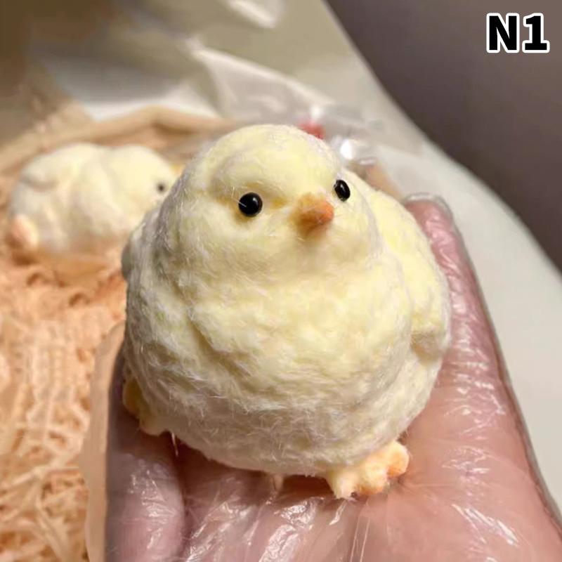 

Tpr Цыпленок сжимает игрушки Флокинг Мягкая стрессовая игрушка Мини Медленно отскакивающий Цыпленок Декомпрессионные игрушки для взрослых N1