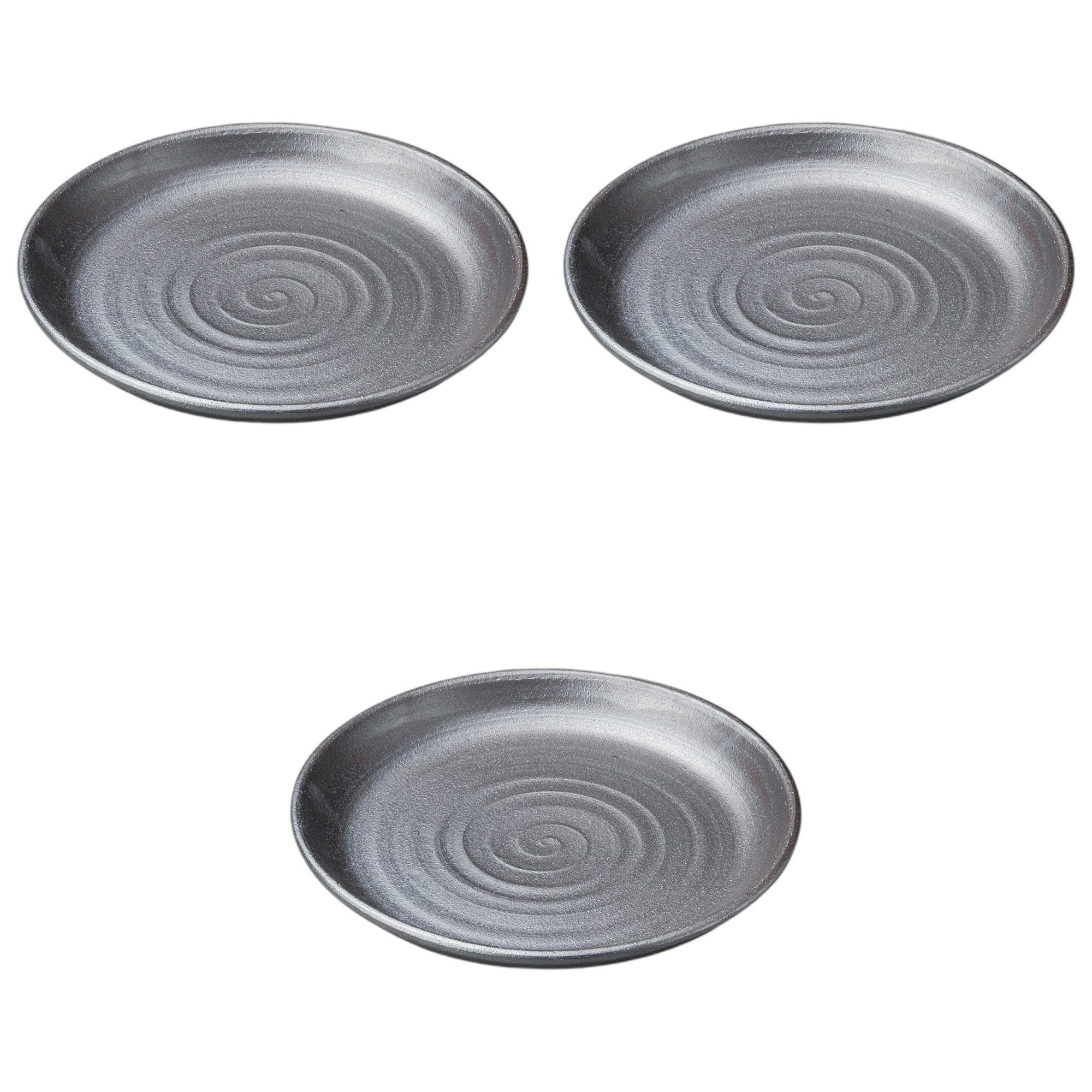 

Set of 3 Nanban Plates x Ceramic Serving Plates by Setomonohonpo 10.0 [33.5 4.5cm]