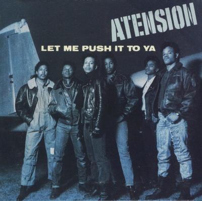 12inch Record ATENSION - Let Me Push It To Ya 096583 Island Records 1989 US Rap & Hip-Hop/R&B Used