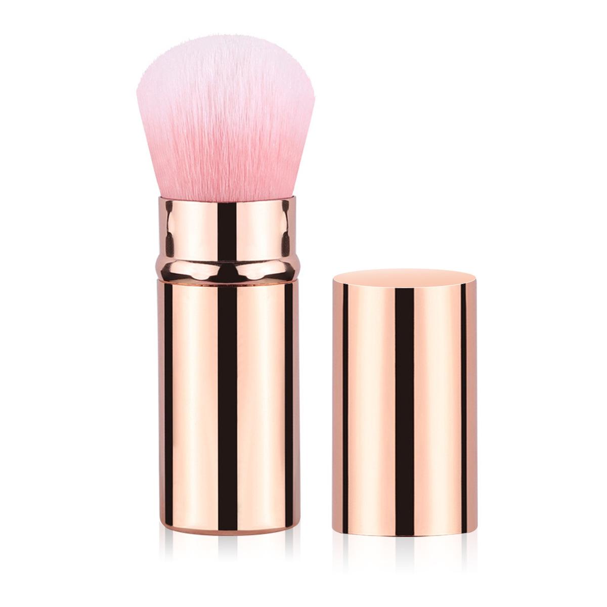 Portable Desktop Brush Mushroom Head Loose Powder Brush Blush Brush Honey Brush Nail Art Dust Brush Multifunctional Beauty Tool