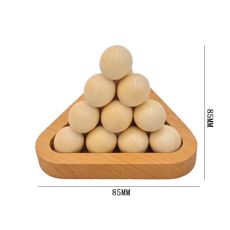 Luban Lock Puzzle Unlock Interlock Game IQ Test Wooden Brain Teasers For Adults Kids Logic Smart Mind Challenge Educational Toys