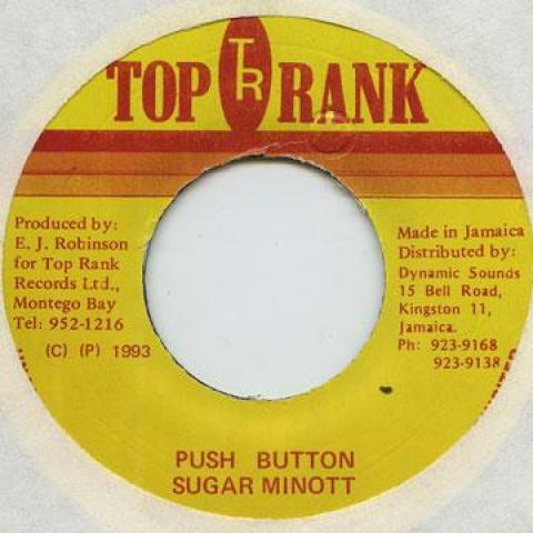 

7inch Record SUGAR MINOTT - Push Bottom none Top Rank 1993 Jamaica Reggae, Ska & Dub