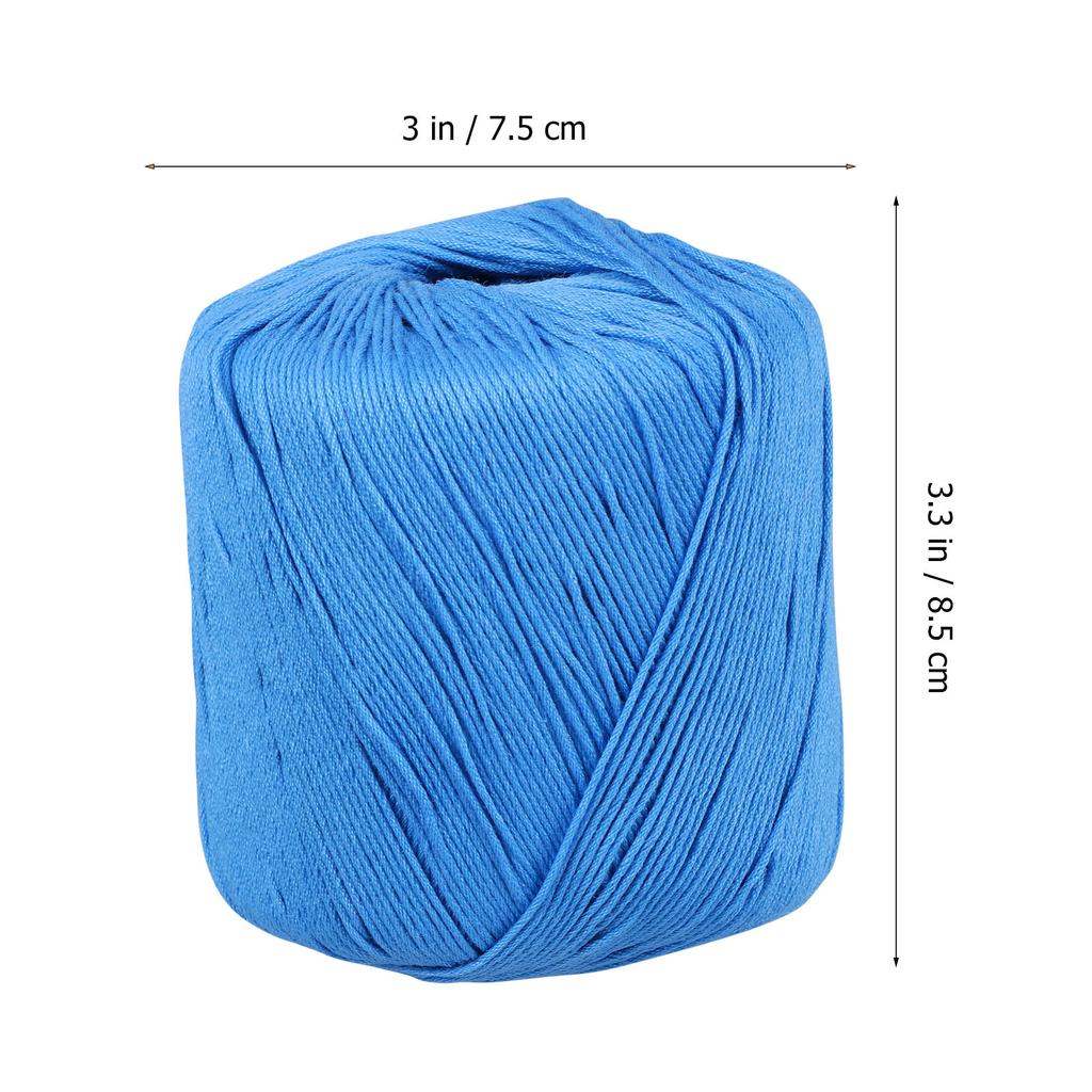 Cotton Cord Soft Knitting String DIY Craft Rope Handmade Braided Easy Clean Durable Long Lasting Fun Gift Idea