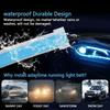 2pcs 12V RGB Car Led Strip Lights Flowing Turn Signal Lamp App Control Flexible Decorative Strip Waterproof DRL Day Running Lamp