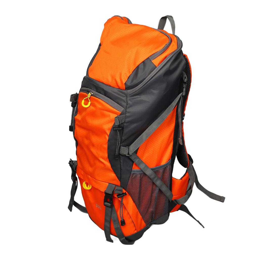 50L Hiking Backpack Professional Large Capacity Waterproof Wear Resistance Multi Pockets Outdoor Camping Backpack for