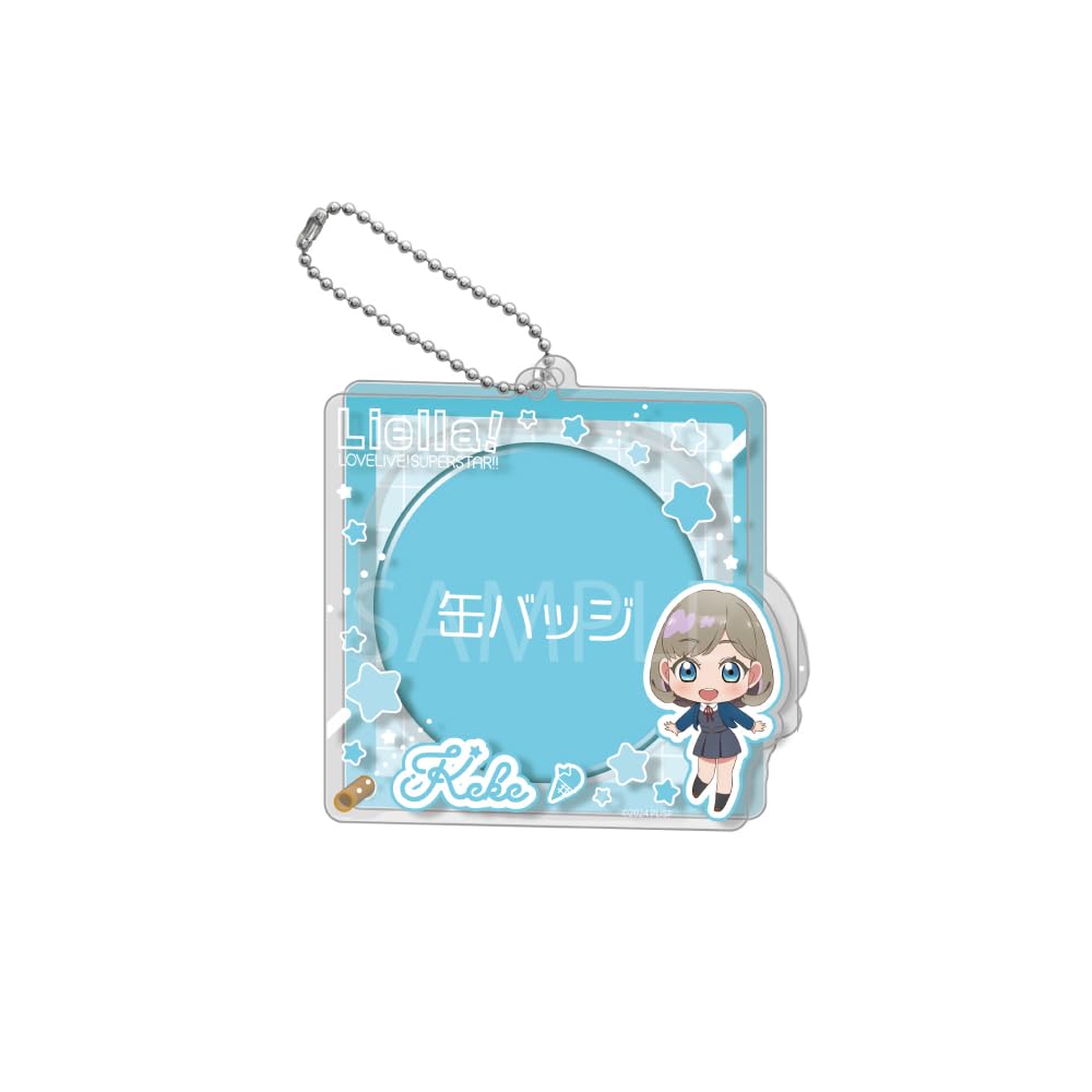 MAW Love Tang Keke Acrylic Badge Case Live! Superstar!! 02. ls-0002-02