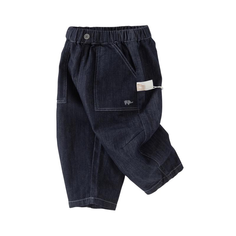 DAVE&BELLA Boys' Autumn Denim Cargo Pants