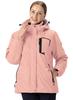 Fleece Outdoor Climbing Ski Thermal For Fleece 02 3XL [YSENTO] Dámská Bunda, Bunda, Oblečení, Kabát, Izolace, S kapucí, Odnímatelné, Odolné proti větru,
