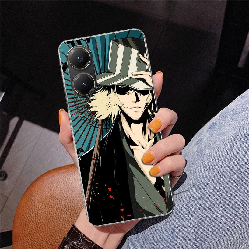 Bleach Kisuke Urahara Phone Case For Xiaomi Poco X7 X6 X5 Pro F7 Ultra Redmi 15C 15 13C 13 12C 12 10 10A 10C 9 9A 9C 9T Cover Po