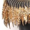 Sequin Feather Bridal Shawl: Fashionable Wedding & Dance Accessory