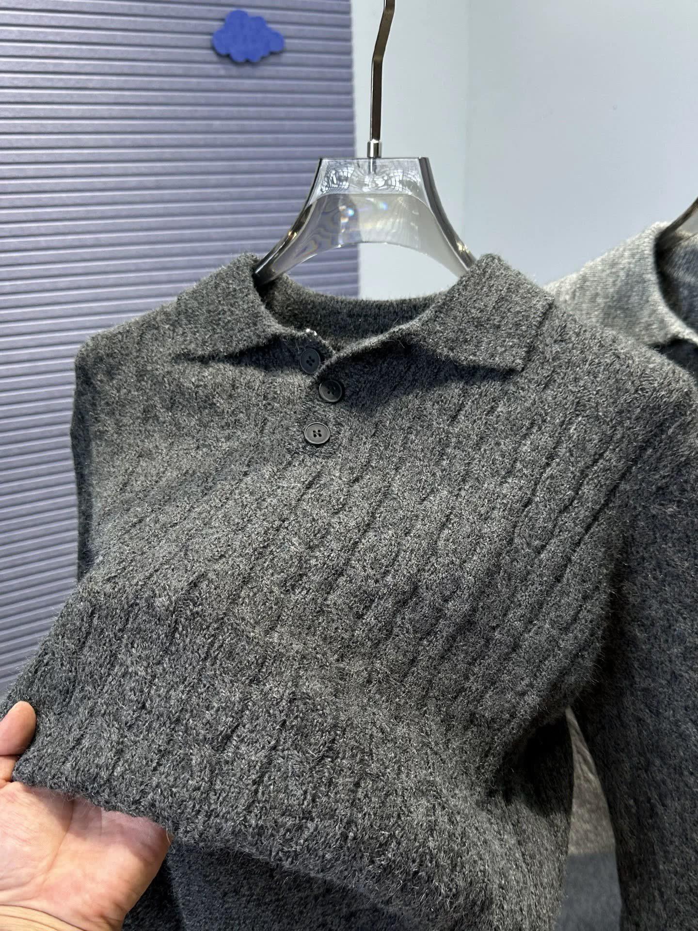 

Men s Thick Cable Knit Lapel Sweater - Warm Solid Color Autumn/Winter Layer Extra Large чорний колір сірий