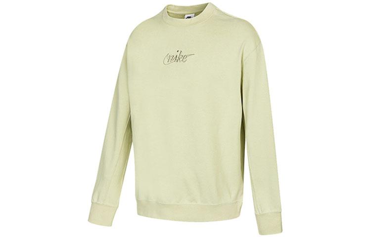 Nike Sweatshirts Men s Green Crew Neck Moderate Other DR7836-371 XL