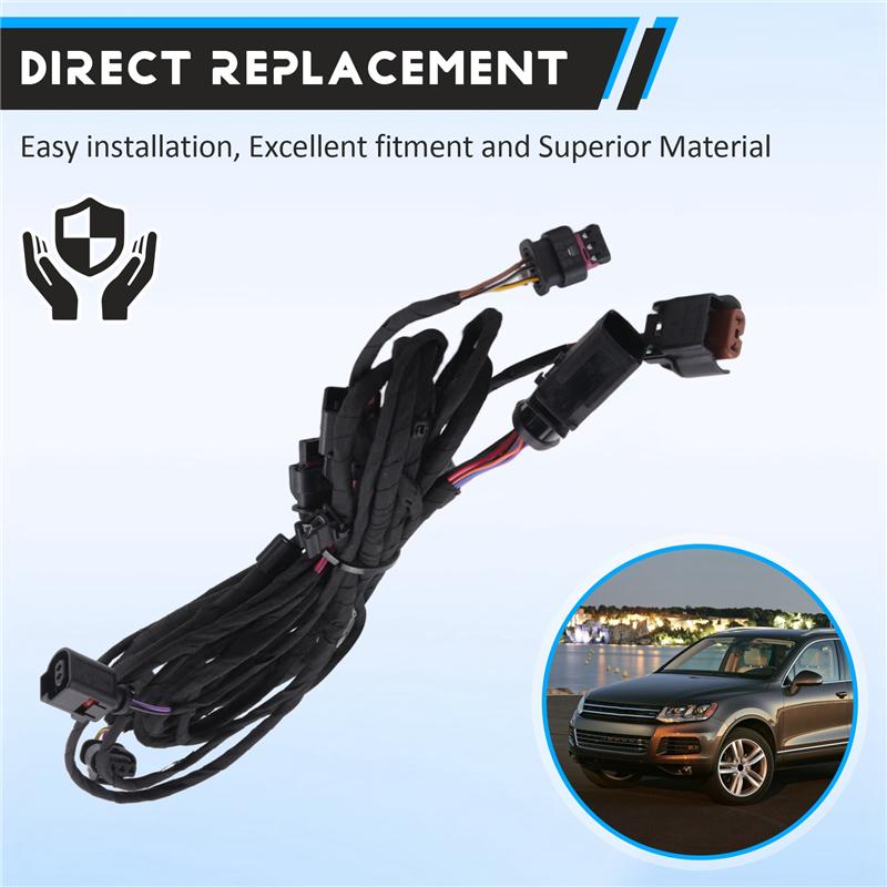Ac29-Front Bumper Parking Sensor Wiring For VW Touareg 2011-2014- 7P6971095M 7P6 971 095M