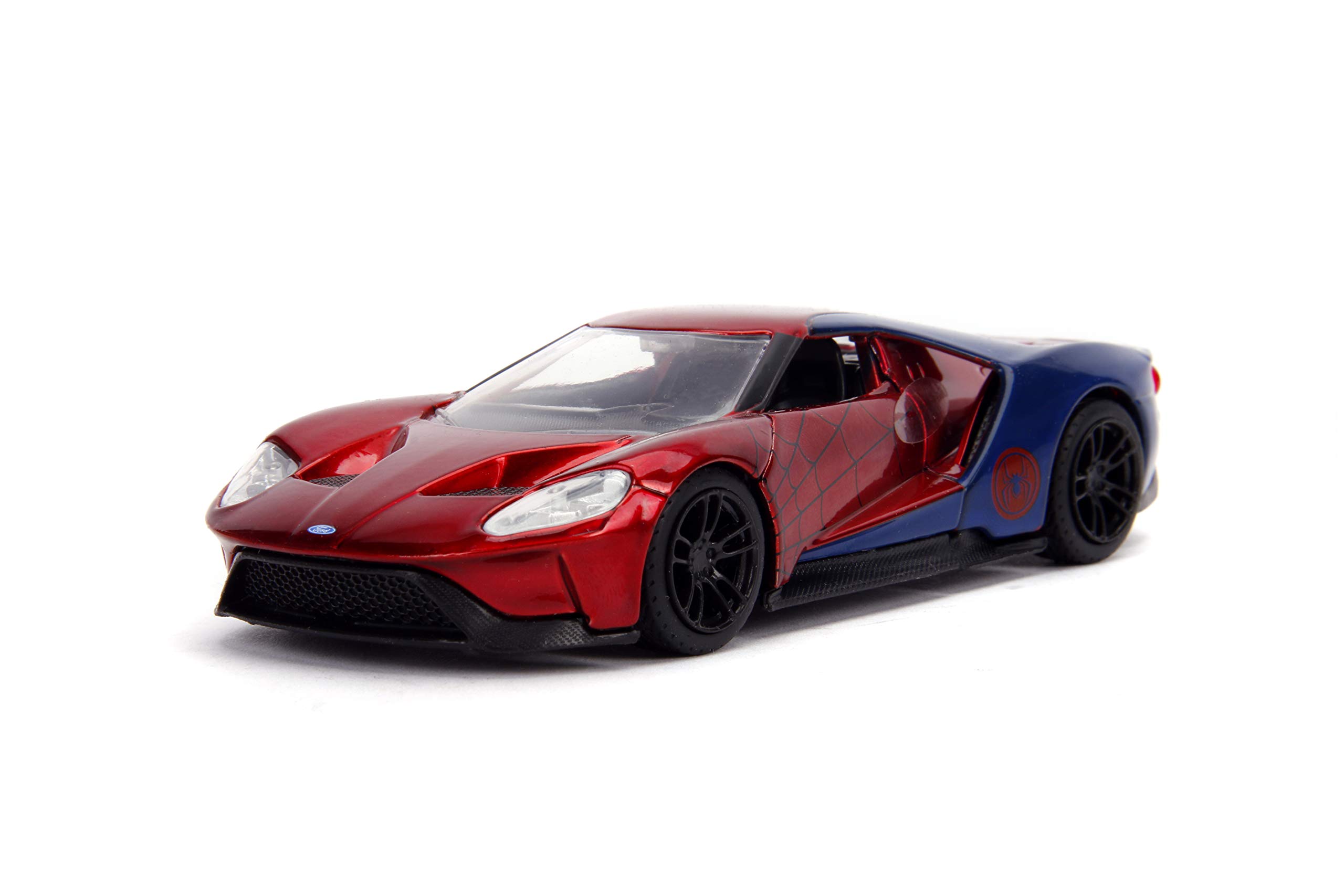 

Jada Toys 2017 Ford GT Литая модель автомобиля 132 Человек-паук
