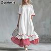 Women's Vacation Casual Short Sleeve Printed Dress