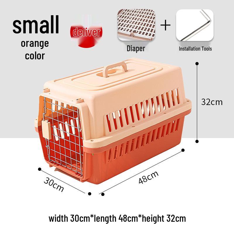 

Переносная авиационная переноска для питомцев: Клетка для путешествий для кошек и собак