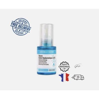 Serum - Aroma-Zone Intense Plumping - Hyaluronic Acid 3.5% - Fluid Texture - Unisex