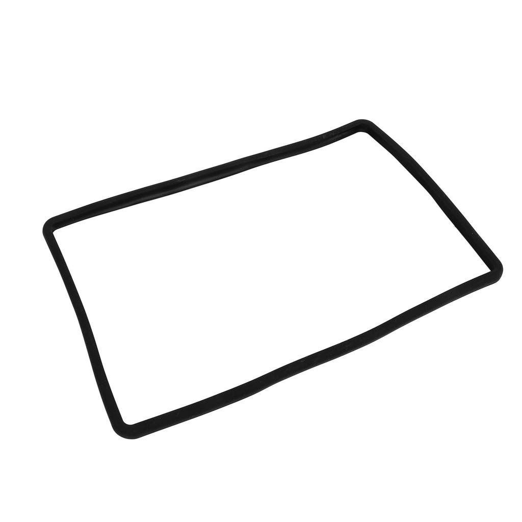 Rámeček ochranné fólie na navigační obrazovku Silikonový ochranný kryt ozdobného rámečku obrazovky centrálního ovládání Náhrada pro Tesla 3 Y Černý