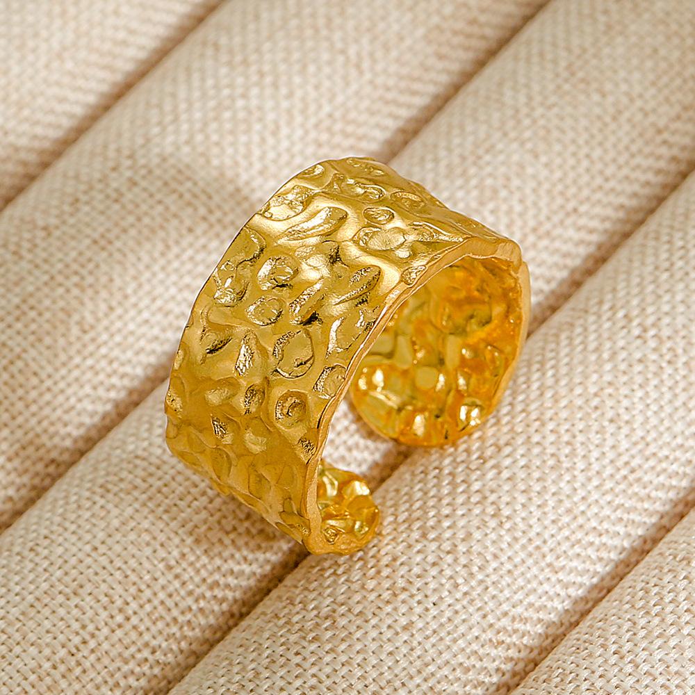 

Відкрита каблучка, ретро-барвиста каблучка з інкрустацією натуральним каменем, елегантна каблучка високого класу.