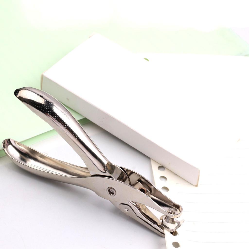 Handheld Metal Punch Pliers for Round Hole Paper Perforation and Perler Beads Binding.