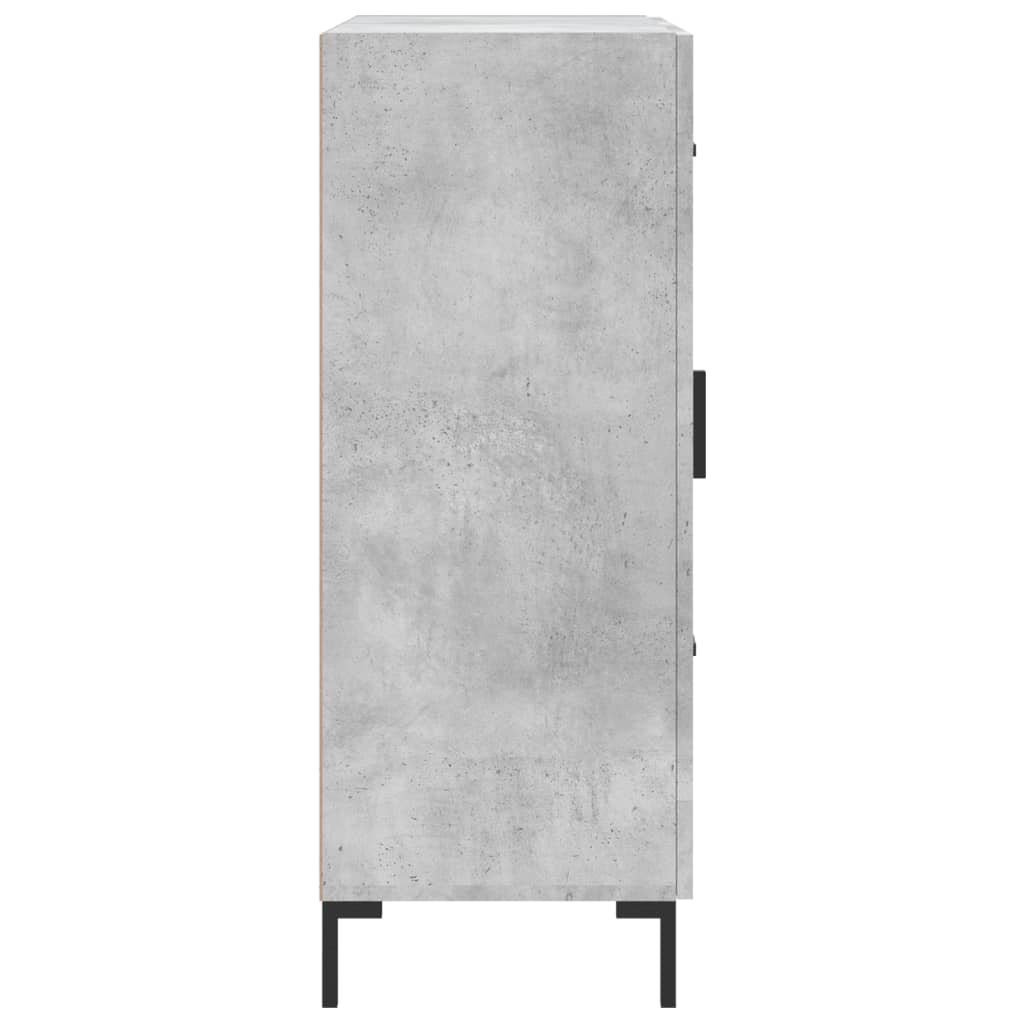 Sideboard Concrete Grey 69.5 x 34 x 90 cm Particleboard