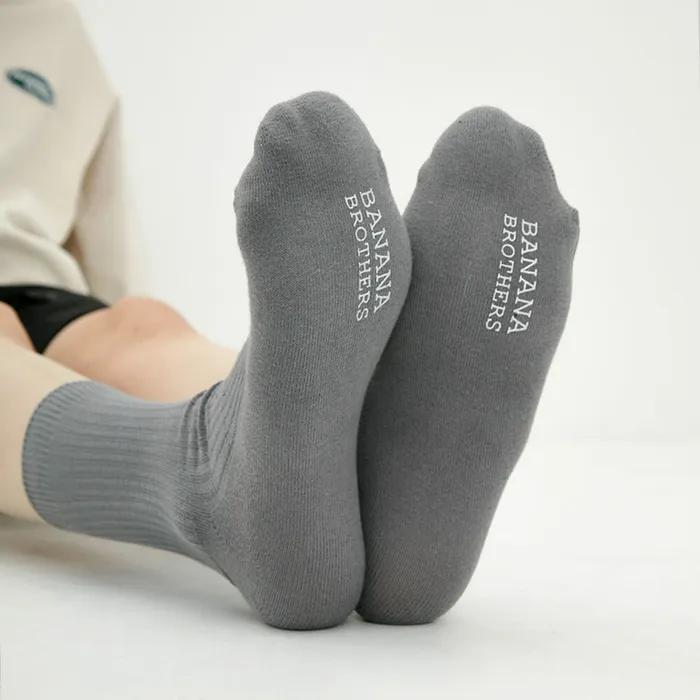 [Banana Brothers] Personal Daily Ribbed Socks_10 Colors