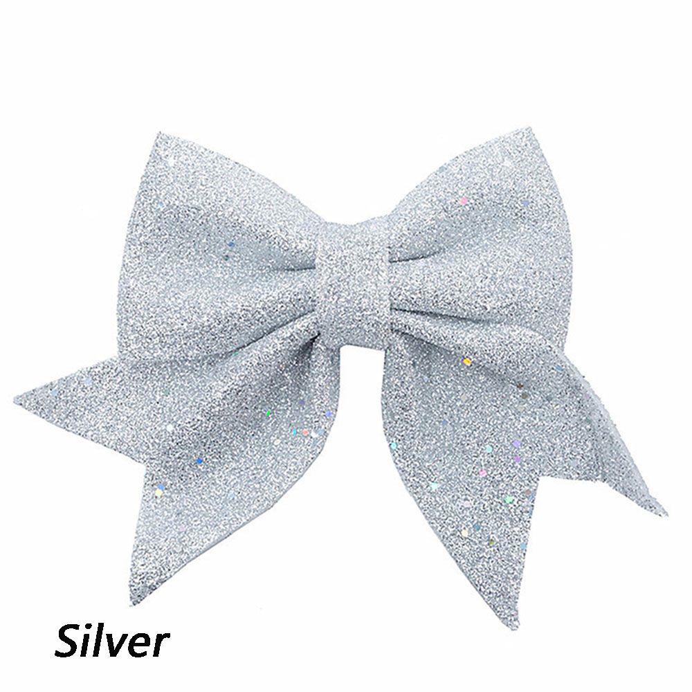 

Блестящая Золотая Пудра Подвесное Украшение Жемчужный Хлопок Золотая Пудра Бант Большая Бабочка Рождественский Бант Большой Золотой Блестящий Бант серебряный