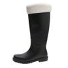 Tall Tube Fashion Rain Shoes Women's Water Boots Color Matching New Outer Wear Rain Boots Women's Adult Long Boots Waterproof Glue Shoes