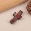1/2PCS Wooden Pocket Prayer Cross, Small Handheld Cross For Comfort, Pocket Gift For Prayer & Faith