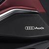 4pcs/lot Hi-Fi Speaker 4JHGEo Speaker 3D Aluminum Badge Emblem Stereo Sticker For 4JHGE A3 A4 A5 A6 A7 A8 S3 S4 Q2 Q3 Q5 Q7