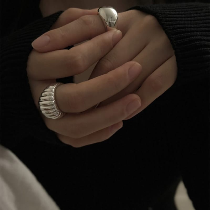 mosxe [925silver] Combed ring